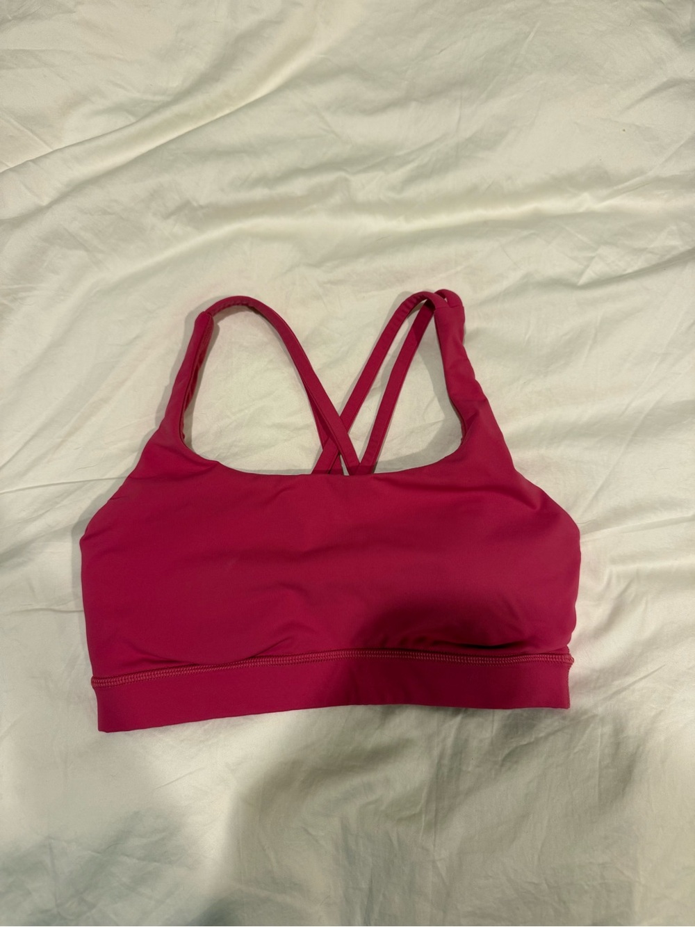lululemon athletica Magenta Strappy Sports Bra